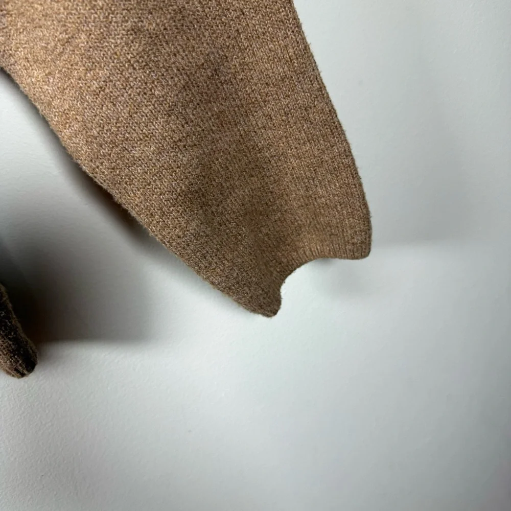 Old Navy SoSoft Brown Off-the-Shoulder Sweater Ribbed Size 2X - Picture 5 of 8